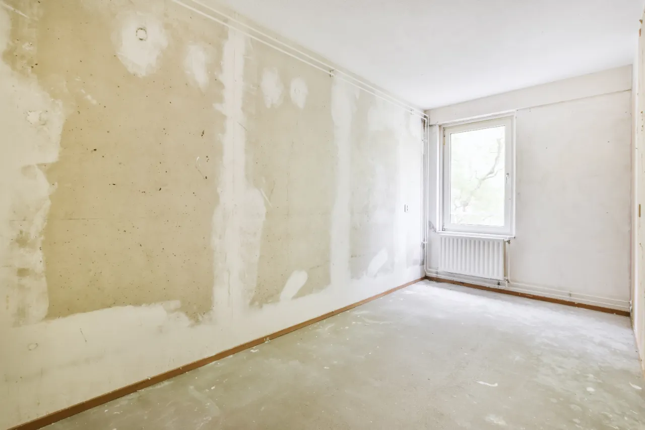 Room renovation in progress in New Jersey