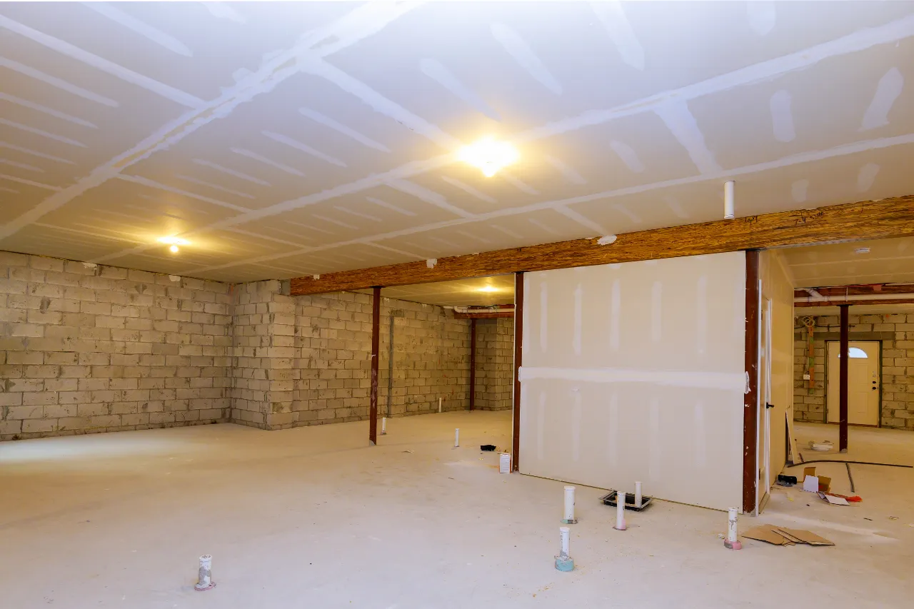 Home framing for interior remodel in New Jersey