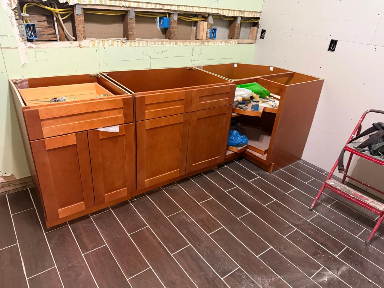 Kitchen renovation project in New Jersey