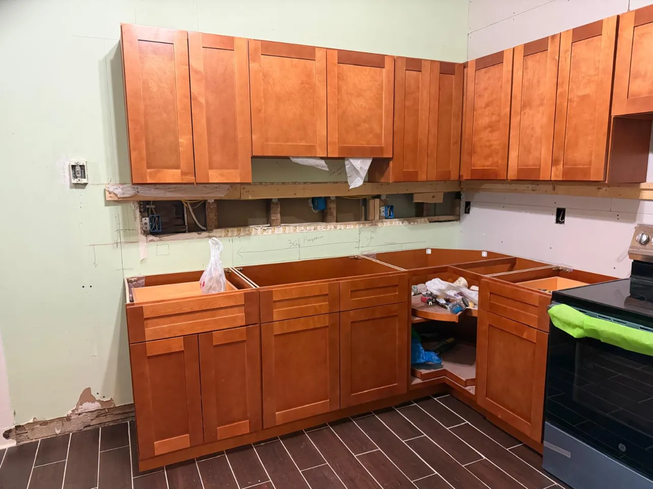 Kitchen cabinets installation in New Jersey